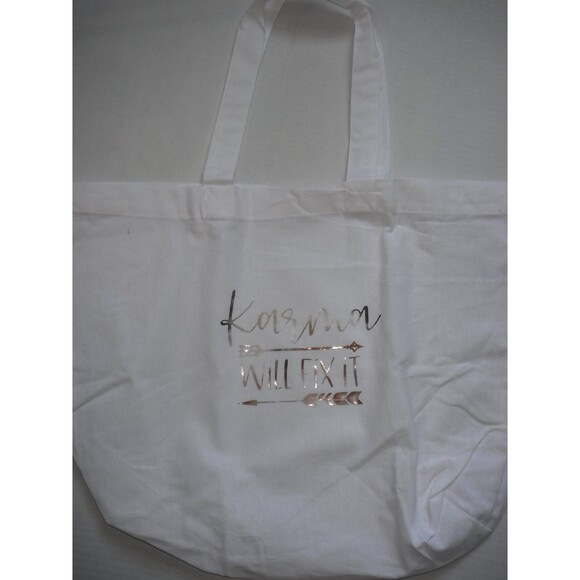 Handmade Handbags - White Reusable Cotton Tote Bags